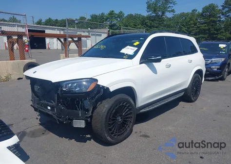 2022 Mercedes-Benz Gls 450 4Matic из США, поврежденный, VIN 4JGFF5KE4NA728450